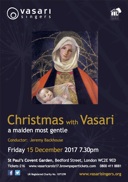 Christmas with Vasari – A maiden most gentle