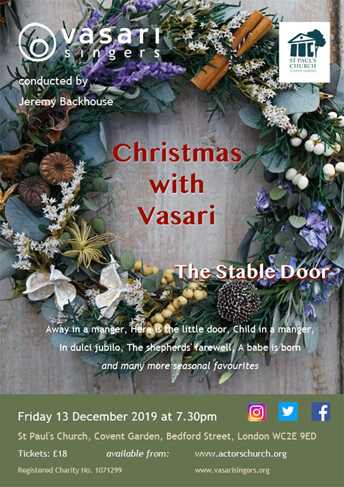 Christmas with Vasari: The Stable Door