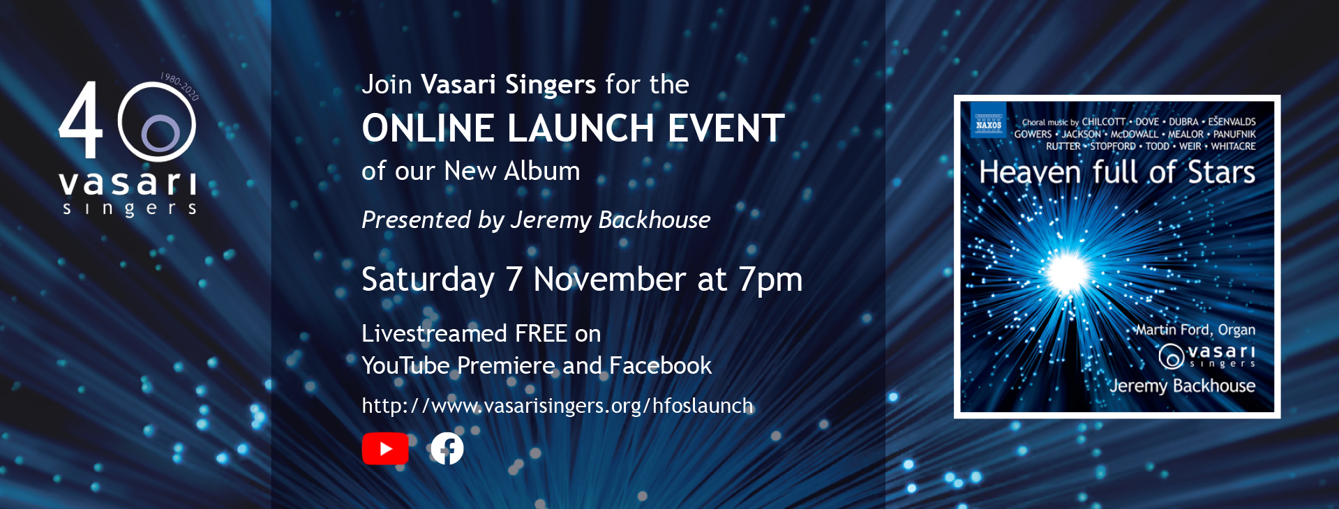 Heaven Full of Stars – Recording Launch Online Event